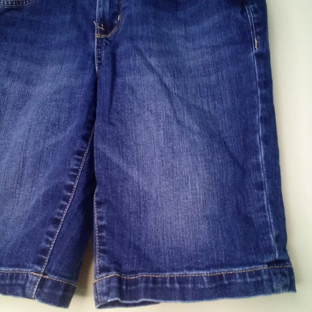 Calvin Klein Bermuda Shorts Women 27 Denim Blue